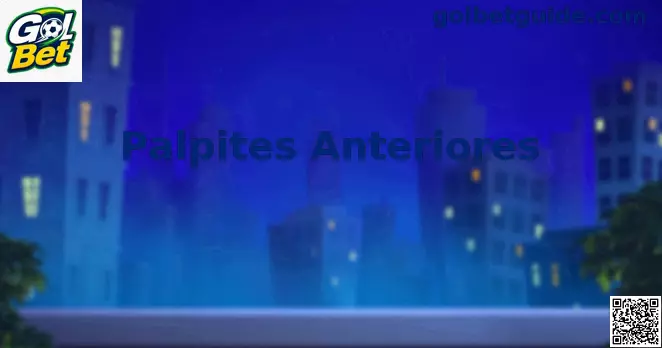 Página ilustrativa sobre a análise de Palpites Anteriores na Gol Bet
