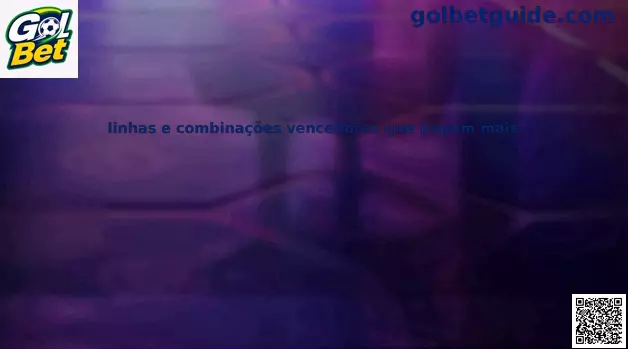 Linhas e combinações vencedoras em slots