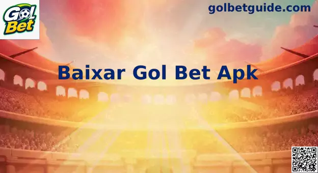 Interface do aplicativo Gol Bet APK para Android no Brasil
