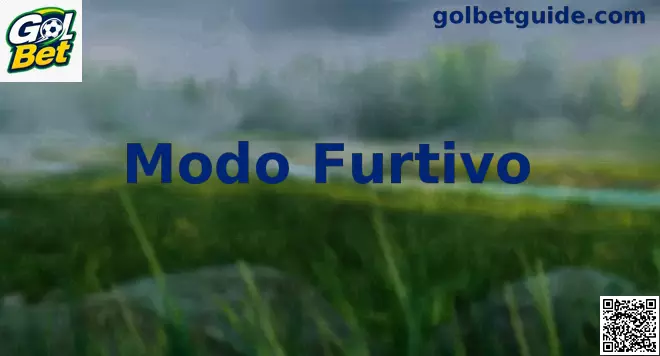Modo Furtivo no jogo Gol Bet